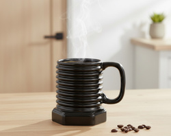 KUBEK ŚRUBA CZARNA PREZENT DLA MAJSTERKOWICZA MECHANIKA CHŁOPAKA OJCA +BOX