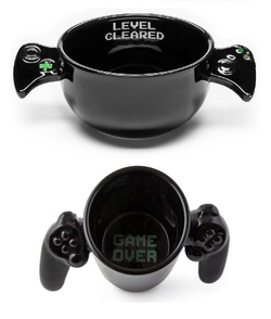 ZESTAW GRACZA KUBEK +MISKA PREZENT URODZINY CHŁOPAKA FACETA MĘŻA NASTOLATKA