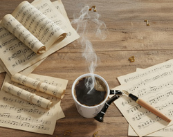 KUBEK MUZYKA KLARNET DLA KLARNECISTY DUŻY 350 ML PREZENT DLA MUZYKA NIEGO