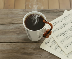 KUBEK MUZYKA SKRZYPCE 350 ML PREZENT DLA MUZYKA SKRZYPKA MELOMANA NIEGO