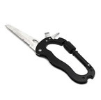 WIELOZADANIOWY KARABIŃCZYK 6W1 WIELOFUNKCYJNY CZARNY DLA CHŁOPAKA FACETA