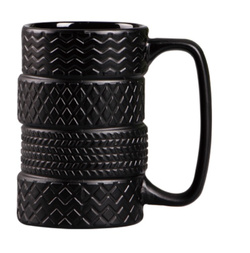 ZESTAW PREZENTOWY KUBEK OPONY + ŁYŻECZKA MECHANIKA DLA OJCA TATY KIEROWCY