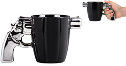 KUBEK SZERYFA REWOLWER PREZENT FACETA CHŁOPAKA URODZINY MĘŻA BRATA ŚWIĘTA