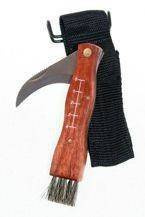 NÓŻ DO GRZYBÓW Z MIOTEŁKĄ I POKROWCEM ETUI DLA GRZYBIARZA OJCA TATY DZIADKA