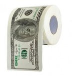PAPIER TOALETOWY DOLAR XL PREZENT NA WESELE PARAPETÓWKA ŚLUB URODZINY 100$