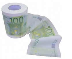 PAPIER TOALETOWY 100 EURO XL DLA KREDYTOBIORCÓW