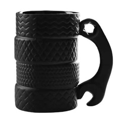 KUBEK OPONY Z KLUCZEM DLA KIEROWCY MECHANIKA CHŁOPAKA OJCA MĘŻA BRATA 450ML