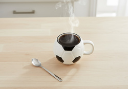 KUBEK PIŁKARZA KIBICA CERAMICZNY PIŁKA NOŻNA PREZENT DLA PIŁKARZA 400ML