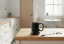 KUBEK ŚRUBA CZARNA + ŁYŻECZKA MECHANIKA PREZENT DLA OJCA BRATA MĘŻA KOLEGI