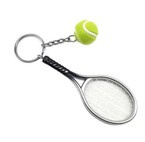 BRELOK SPORTOWY TENIS ZIEMNY DLA SPORTOWCA TENISISTY ZAWODNIKA RAKIETA+PIŁK