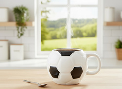 KUBEK PIŁKARZA KIBICA CERAMICZNY PIŁKA NOŻNA PREZENT DLA PIŁKARZA 400ML