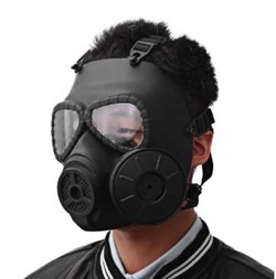 MASKA TOXIC PROTECTOR DO ASG PAINTBALLA OCHRONY GŁOWY TWARZY Z WENTYLATOREM