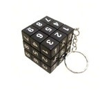 BRELOK KOSTKA SUDOKU DLA MIŁOŚNIKÓW ŁAMIGŁÓWEK CZARNA PREZENT NASTOLATKA