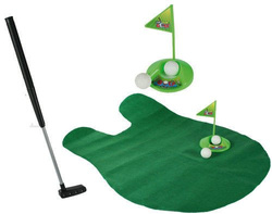 	GOLF TOALETOWY ZESTAW GOLFOWY DO GRY W TOALECIE