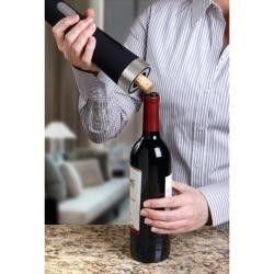 Elektroniczny korkociąg PRESTIGE + nalewak do wina
